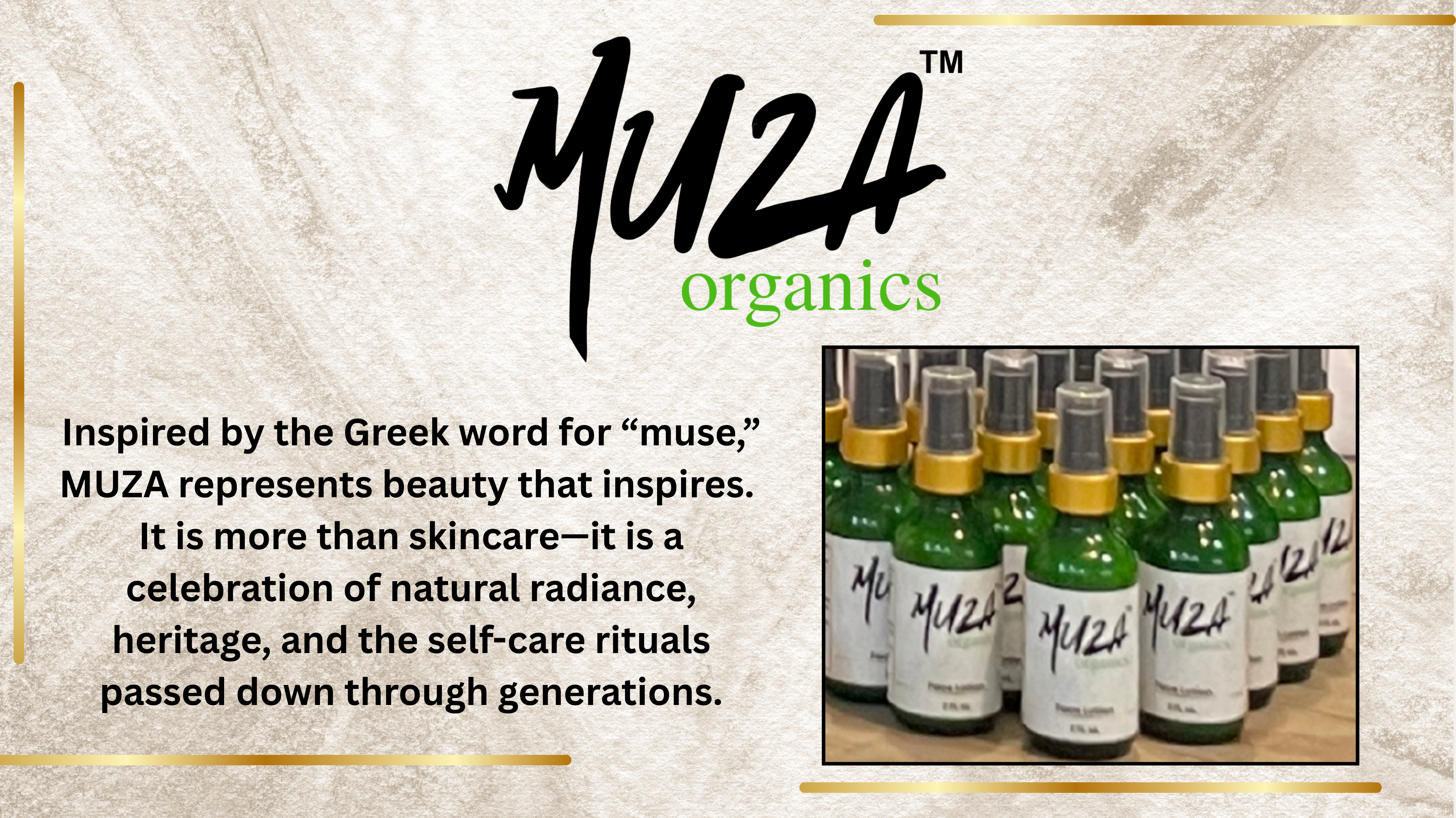 MUZA Organics Face Lotion
